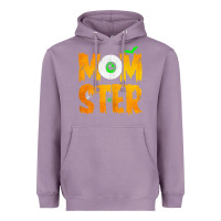 Lavender womens momster tshirt halloween scary costume mom t shirt Heavyweight Hoodie - maiPhamDesign