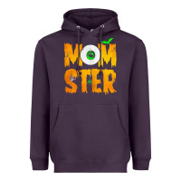 Plum womens momster tshirt halloween scary costume mom t shirt Heavyweight Hoodie - maiPhamDesign