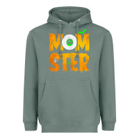 Sage womens momster tshirt halloween scary costume mom t shirt Heavyweight Hoodie - maiPhamDesign