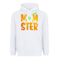 White womens momster tshirt halloween scary costume mom t shirt Heavyweight Hoodie - maiPhamDesign