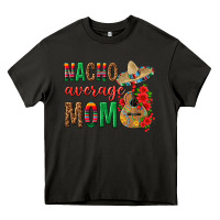 Asphalt Nacho Average Mom Heavy Core Tee - texasbilliewilder