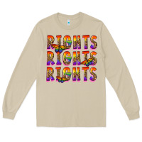 Mushroom rights rights rights pride Long Sleeve Tee - FaDigitalArtStudio