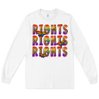 White rights rights rights pride Long Sleeve Tee - FaDigitalArtStudio