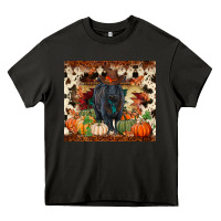 Asphalt Fall black angus Heavy Core Tee - RanaPortraitStore