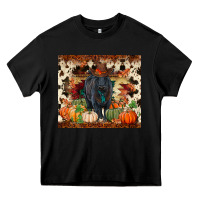 Black Fall black angus Heavy Core Tee - RanaPortraitStore