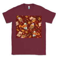 Burgundy wizard items with glitter Classic Tee - TumblerDesignByShophia