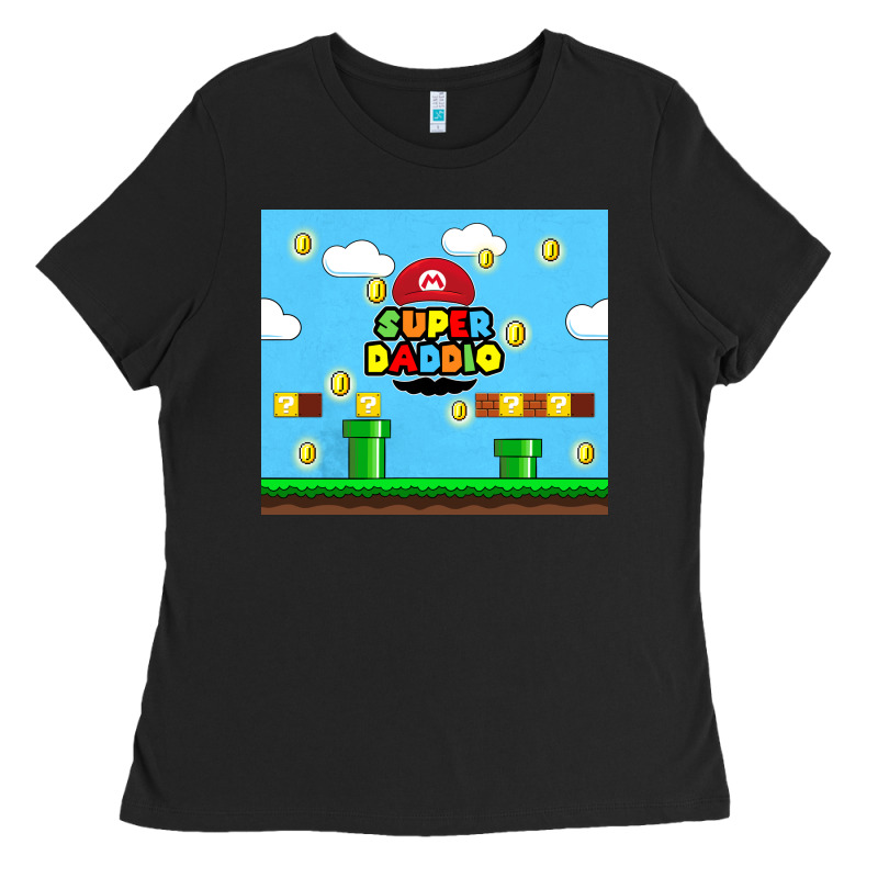 Super Daddio Ladies Tee by TumblerDesignByShophia | Teevron