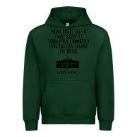 Forest Green West Wing My Favorite People Urban Hoodie - maiPhamDesign
