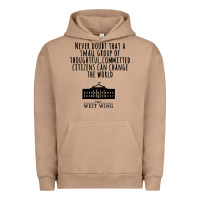 Pigment Burro West Wing My Favorite People Urban Hoodie - maiPhamDesign