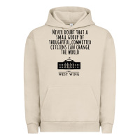 Pigment French Oak West Wing My Favorite People Urban Hoodie - maiPhamDesign