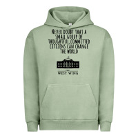 Pigment Oil Green West Wing My Favorite People Urban Hoodie - maiPhamDesign