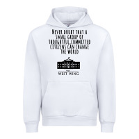 White West Wing My Favorite People Urban Hoodie - maiPhamDesign