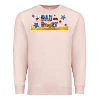 Pale Pink bad and boozy Premium Sweatshirt - AdoDesignShop