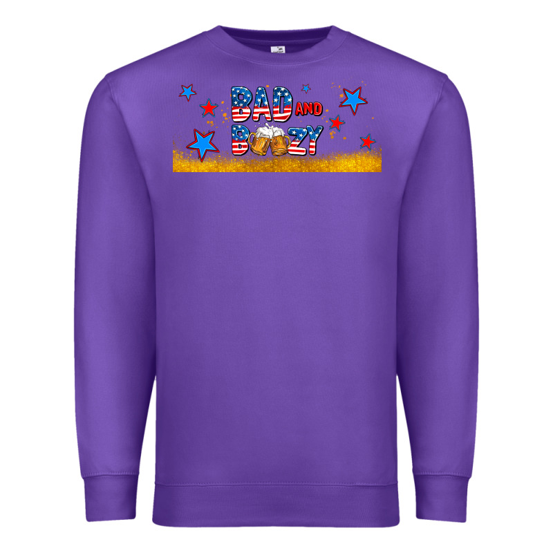 Bad And Boozy Premium Sweatshirt by AdoDesignShop | Teevron