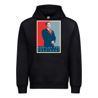 Black Bartlet For President Lover Gift Urban Hoodie - maiPhamDesign