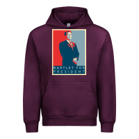 Mauve Wine Bartlet For President Lover Gift Urban Hoodie - maiPhamDesign