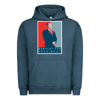 Pigment Midnight Navy Bartlet For President Lover Gift Urban Hoodie - maiPhamDesign