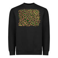 Black leopard with green glitter Heavyweight Sweatshirt - Artiststas