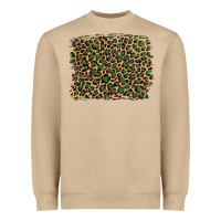 Mushroom leopard with green glitter Heavyweight Sweatshirt - Artiststas