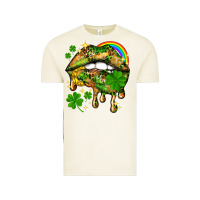 Vintage Arctic St. Patrick's Day lips Vintage Tee - HowdyJamesFarm