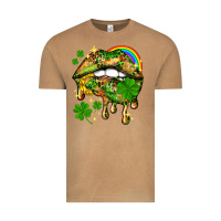 Vintage Camel St. Patrick's Day lips Vintage Tee - HowdyJamesFarm