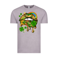 Vintage Zinc St. Patrick's Day lips Vintage Tee - HowdyJamesFarm