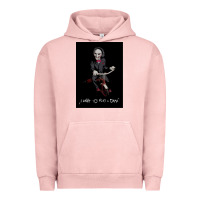 Pigment Salmon Saw I Want To Play A Game Picture Urban Hoodie - maiPhamDesign