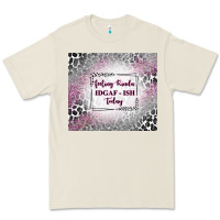Bone feeling kinda idgaf ish today with leopard Premium Tee - TumblerDesignByShophia