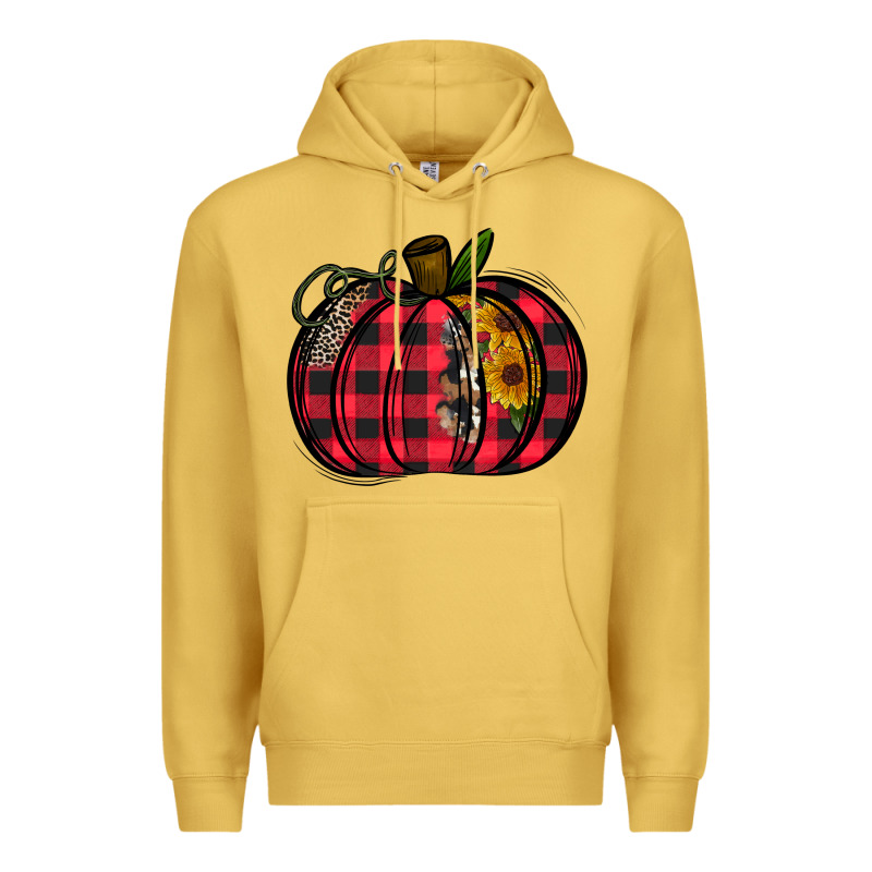 Buffalo Pumpkin Premium Hoodie by CowhideDigitalArt | Teevron