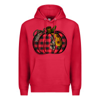 Cardinal Buffalo Pumpkin Premium Hoodie - CowhideDigitalArt