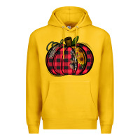 Lemon Buffalo Pumpkin Premium Hoodie - CowhideDigitalArt