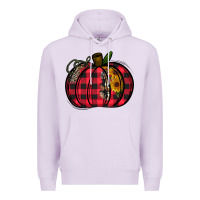 Lilac Buffalo Pumpkin Premium Hoodie - CowhideDigitalArt