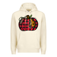 Sandshell Buffalo Pumpkin Premium Hoodie - CowhideDigitalArt