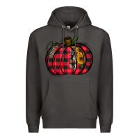 Smoke Buffalo Pumpkin Premium Hoodie - CowhideDigitalArt