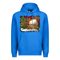 True Royal Christmas cookies buffalo plaid Premium Hoodie - Jasminsmagicworld