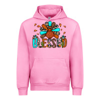 Fuchsia Pink blessed turkey Urban Hoodie - JahusDesignShop
