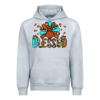 Heather Grey blessed turkey Urban Hoodie - JahusDesignShop