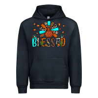 Navy blessed turkey Urban Hoodie - JahusDesignShop