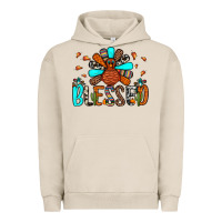Pigment French Oak blessed turkey Urban Hoodie - JahusDesignShop