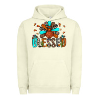 Pigment Pistachio blessed turkey Urban Hoodie - JahusDesignShop