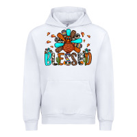 White blessed turkey Urban Hoodie - JahusDesignShop