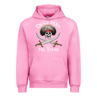 Fuchsia Pink Dead Men Tell No Tales Funny Gifts Boy Girl Urban Hoodie - maiPhamDesign