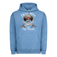 Pigment Pebble Blue Dead Men Tell No Tales Funny Gifts Boy Girl Urban Hoodie - maiPhamDesign