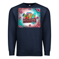 Navy teacher life Premium Sweatshirt - AdoDesignShop