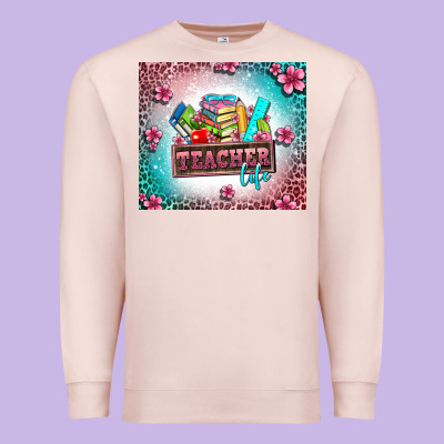 Teacher Life Premium Sweatshirt Designed By Adodesignshop