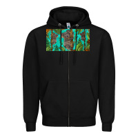 Black koala license plate Zipper Hoodie - BarkalooDesign