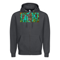 Smoke koala license plate Zipper Hoodie - BarkalooDesign