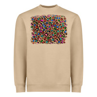 Mushroom leopard with multiple color glitters Heavyweight Sweatshirt - Artiststas