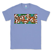 Colony Blue Santa skeleton christmas Classic Tee - Artiststas