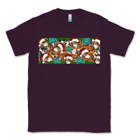 Plum Santa skeleton christmas Classic Tee - Artiststas
